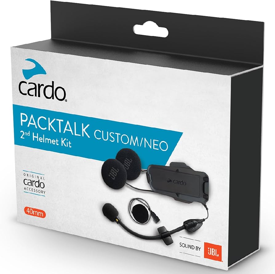 Cardo Packtalk Neo 2nd Helmet Kit インカム Amazon.com: Cardo Packtalk Neo JBL Second Helmet Kit,Black